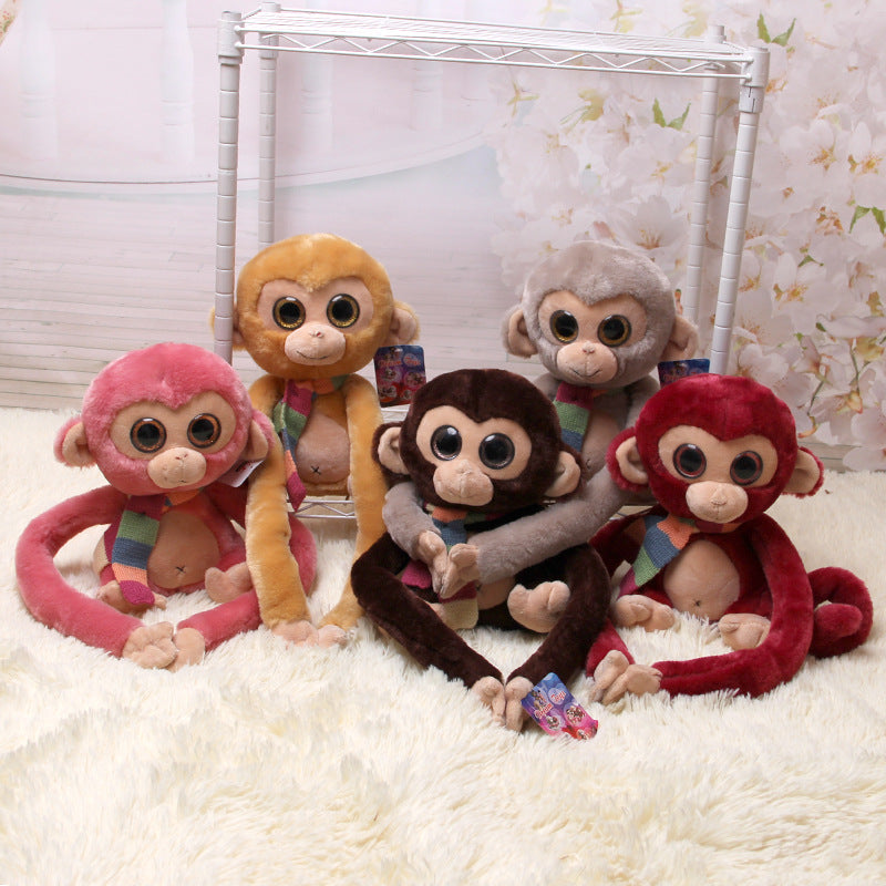 Big Eye Monkey Stuffed Toys