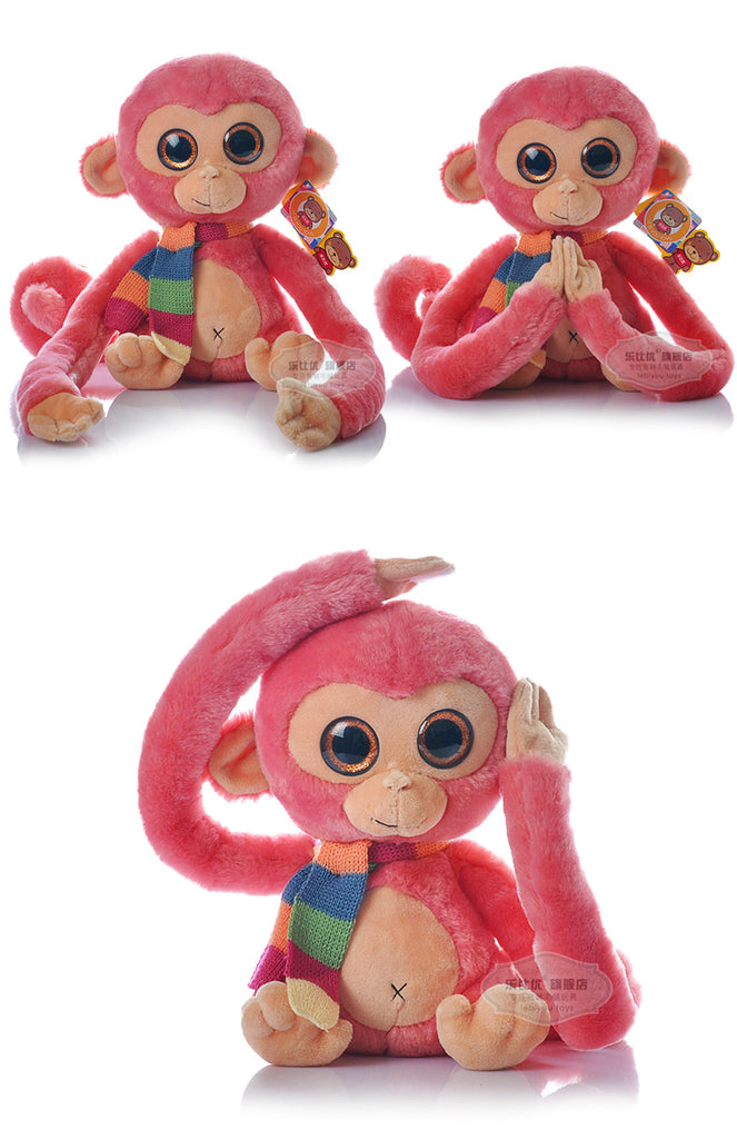 Big Eye Monkey Stuffed Toys