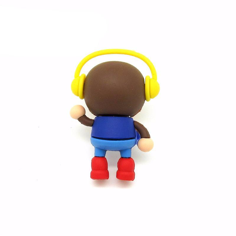 Fashion Headset Monkey Flash Drive