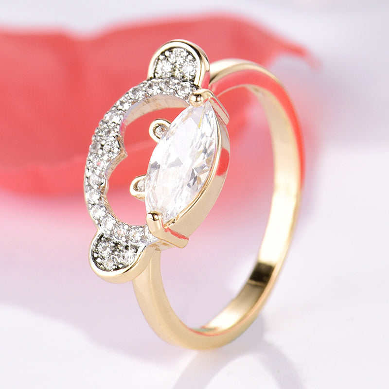 Monkey Big Proposal Ring
