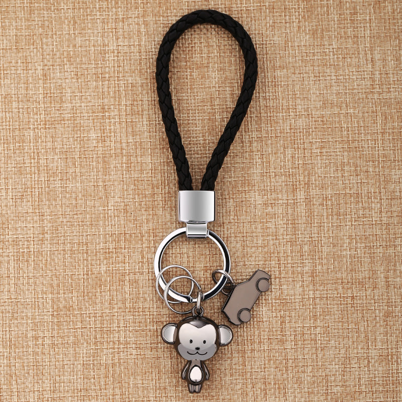 Monkey Lovers Keychain