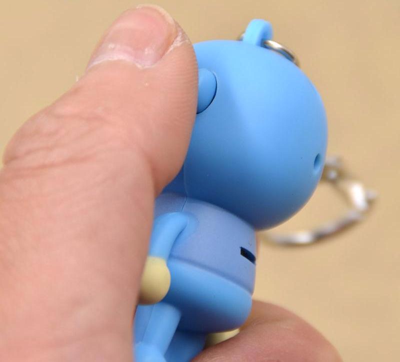 Cute Multi Colored Monkey Keychain