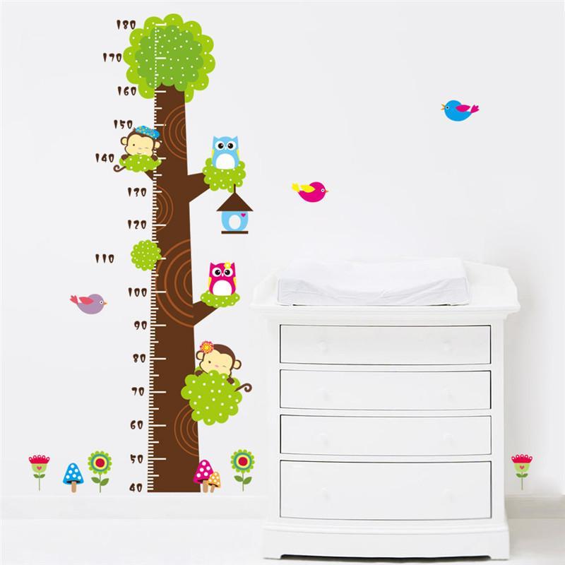 Tree Growth Chart Wall Decal