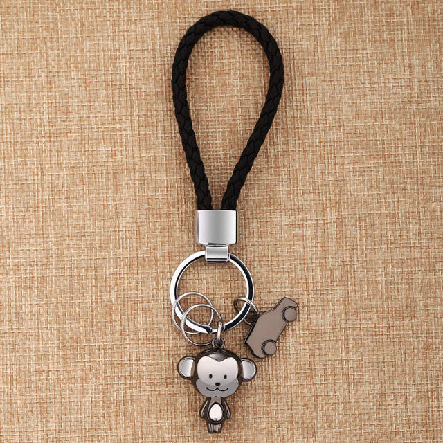 Monkey Lovers Keychain