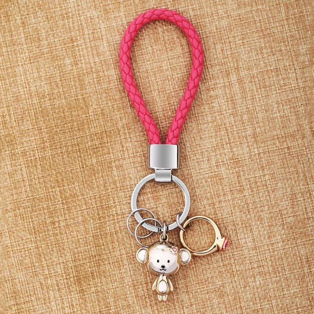 Monkey Lovers Keychain